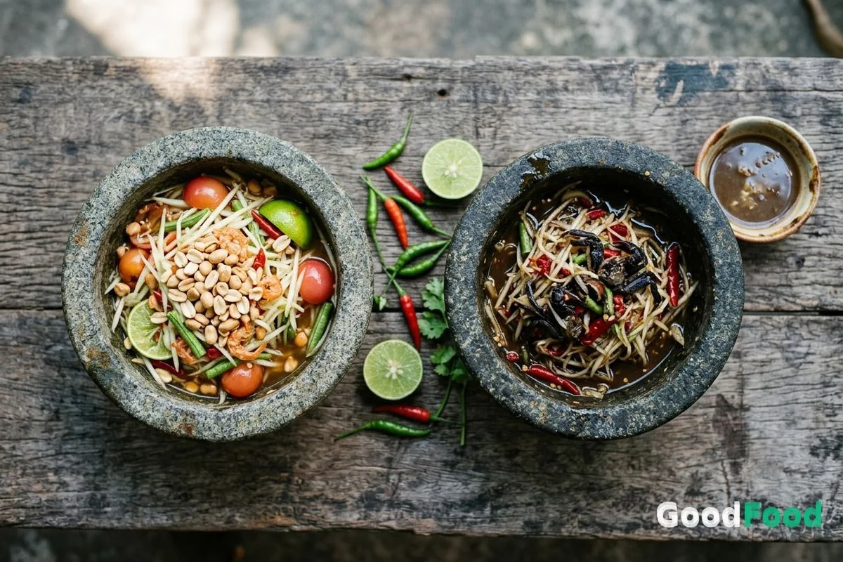 ส้มตำปลาร้าจานเดียว เค็มเกินทั้งวัน